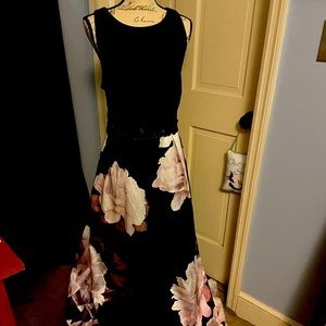 Ignite Evenings floral long ball gown